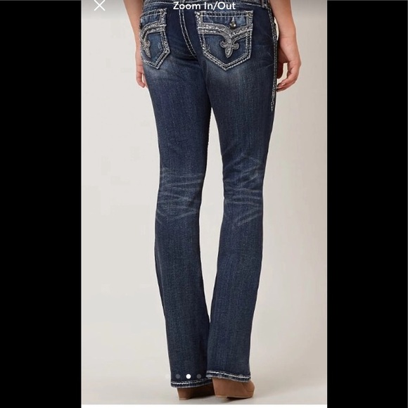 NWOT Rock Revival Betty Boot Jeans 25 x 29 - Picture 4 of 8